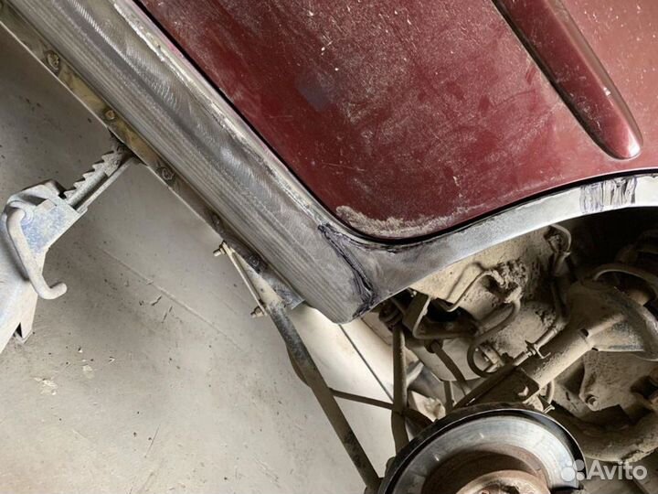 Ремкомплект порогов Chevrolet Niva кузовной ремонт