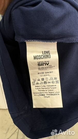 Love moschino свитшот m