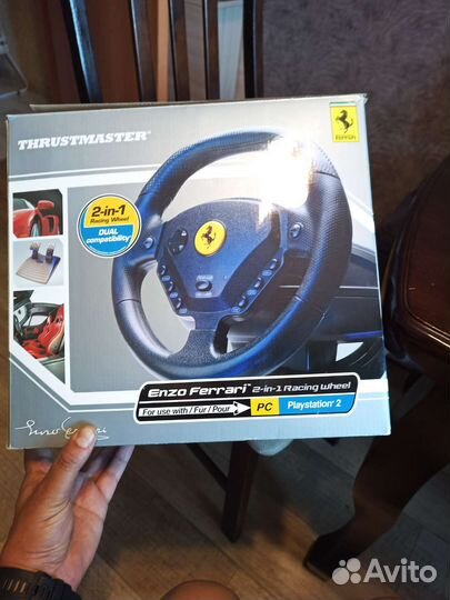 Игровой руль thrustmaster ferrari