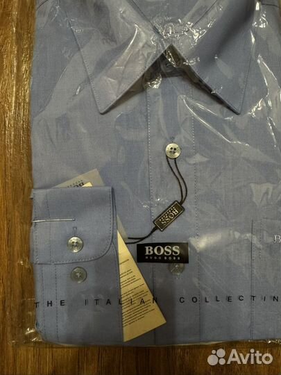 Рубашка / сорочка голубая Hugo Boss