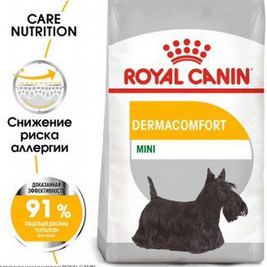 Mini dermacomfort для собак 12 кг