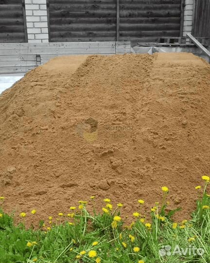 Песок на стяжку