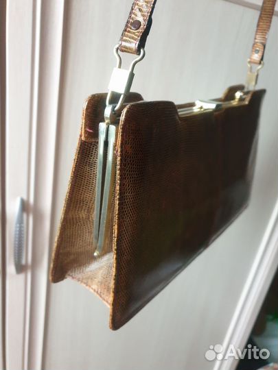 Сумка из кожи рептилии