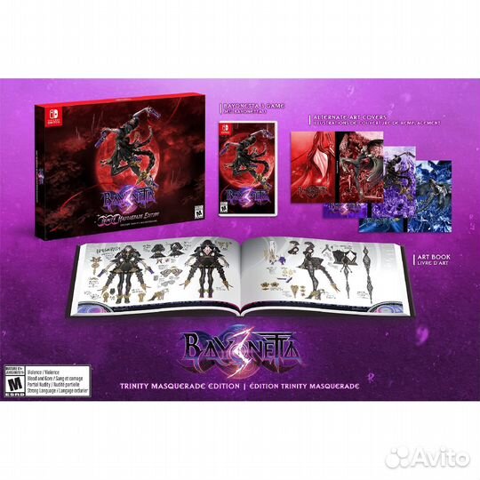 Bayonetta 3. Trinity Masquerade Edition Nintendo Switch, русские субтитры