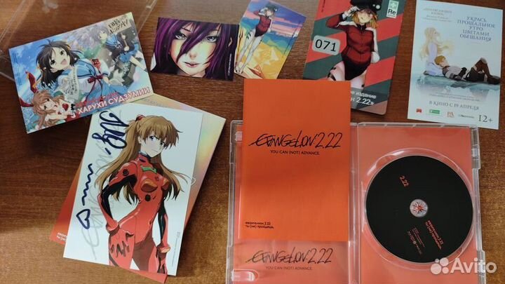 Аниме Евангелион / Evangelion 2.22 Blu-Ray + DVD