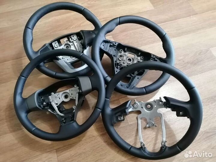 В коже руль веста приора солярис Гранта Комплект
