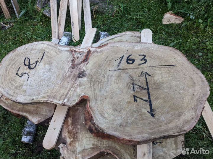 Изготовление спилов, слэбов для лофт мебели