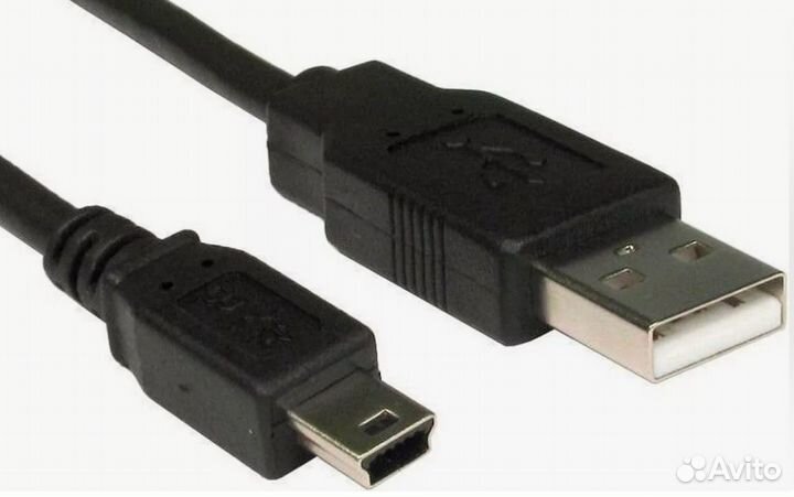Кабель USB (A — Mini USB) x1 шт x 2м
