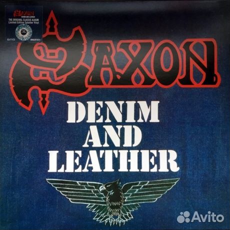 Saxon - Denim And Leather (LP)