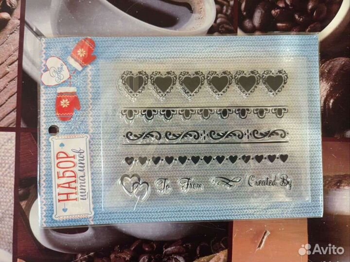 Штампы силиконовые скрапбукинг Подушечки