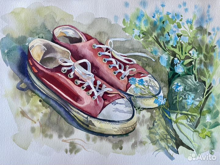 Акварельная картина 