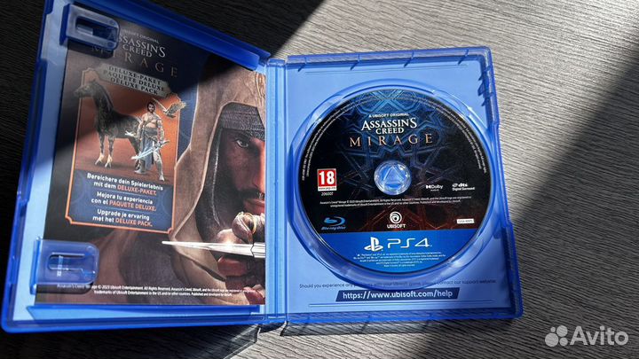 Assassins creed mirage ps4 диск