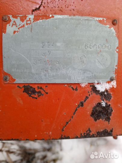 Пресс-подборщик Sipma Z224/1, 1998