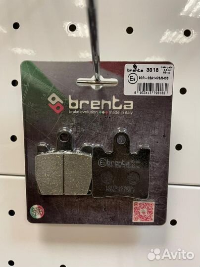 Тормозные колодки Brenta BR3018 (FA283, FDB2085, F