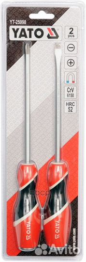 Набор отверток ударных магнитных, 2 пр: PH2 x 1