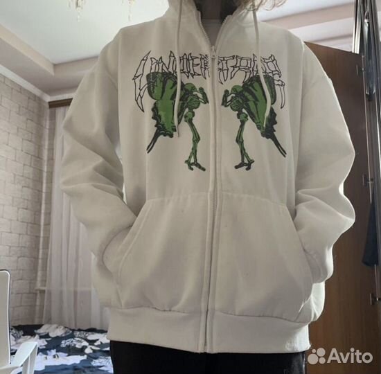 Зип худи оверсайз