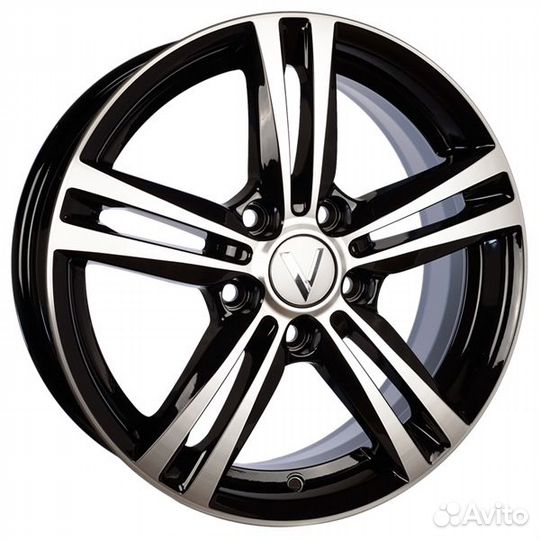 Вектор B217 : 6x16 5*112 Et:48 Dia:57,1 алмаз