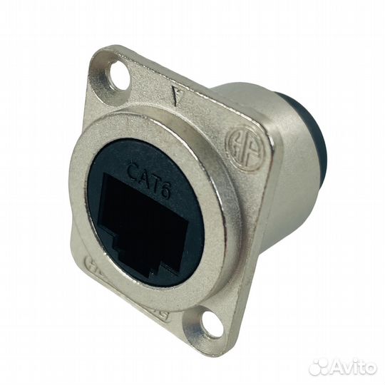 Панельный разъем RJ45 Cat.6