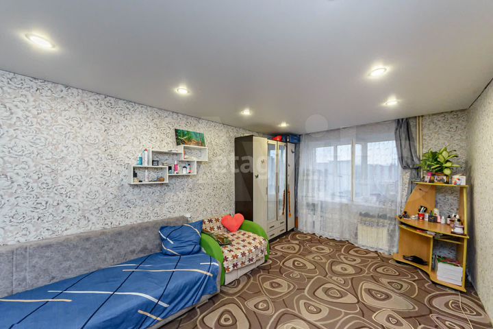 Комната 33,7 м² в 1-к., 9/9 эт.