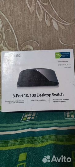 Коммутатор D link 1008