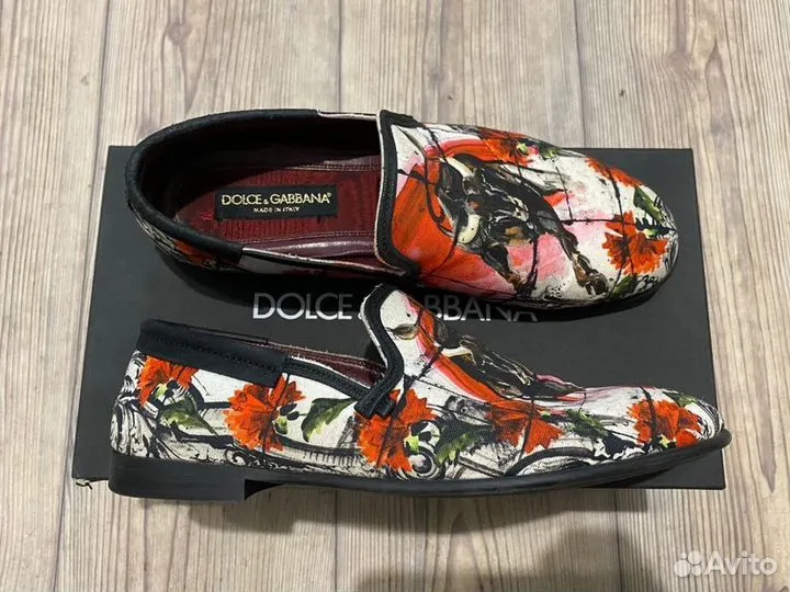 Dolce gabbana лоферы 40-41р