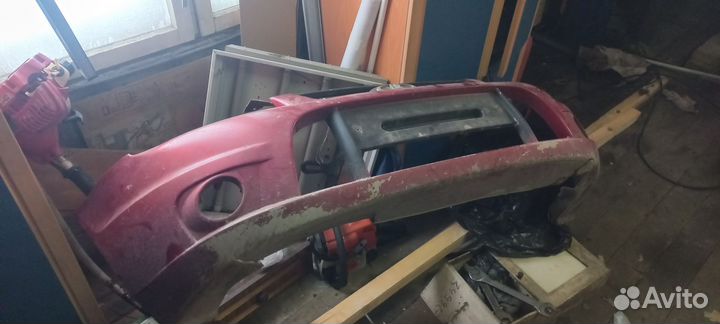 Бампер передний на Калину