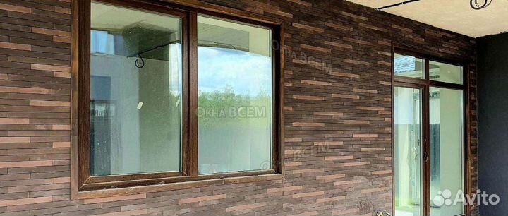 Остекление окон и балконов пвх