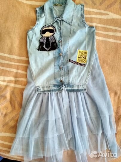 Летнее платье-туника