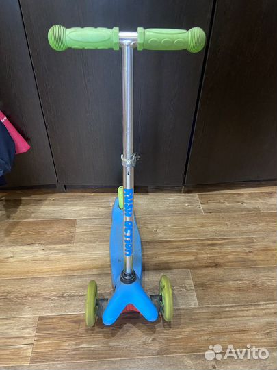 Самокат трехколесный детский