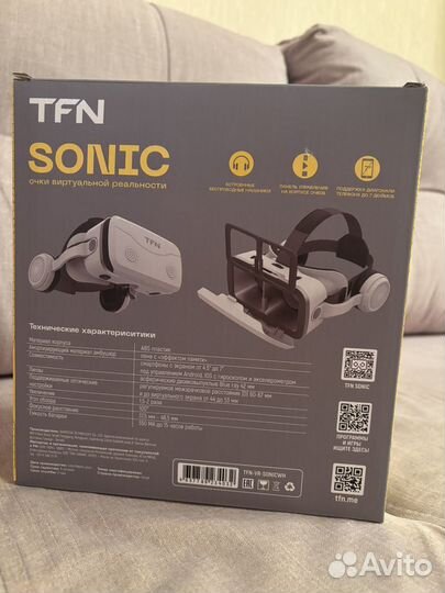 Tfn sonic очки VR