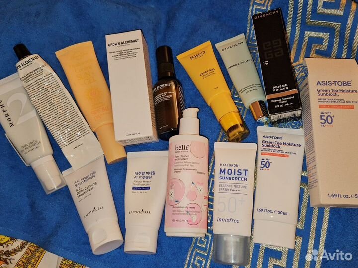 Санкрины, флюиды (подготовка кожи к макияжу)