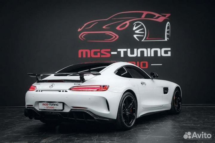 Задний бампер стиль AMG GT-R Mercedes AMG GT C190