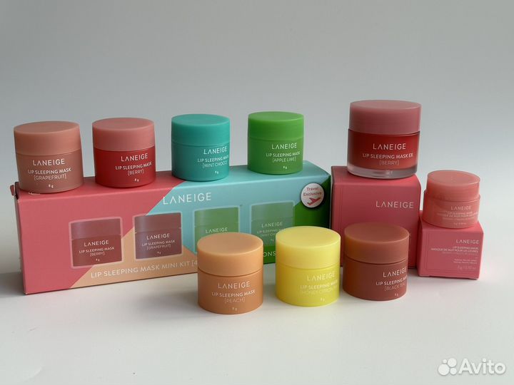 Laneige маска для губ, набор