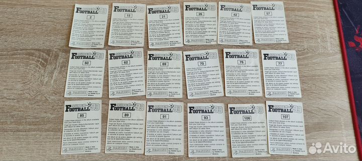 Карточки panini