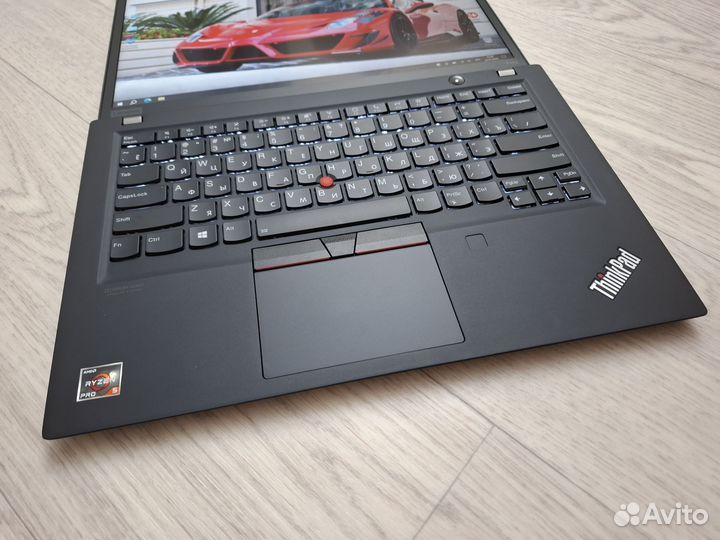 ThinkPad T14s Ryzen 5 12 потоков 16GB сенсорный