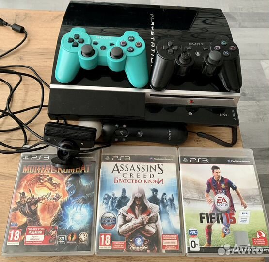 Sony PS3 500 gb прошитая