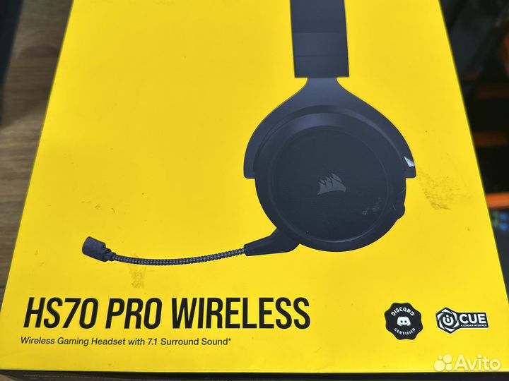 Арнитура Corsair Gaming HS70 Pro Wireless