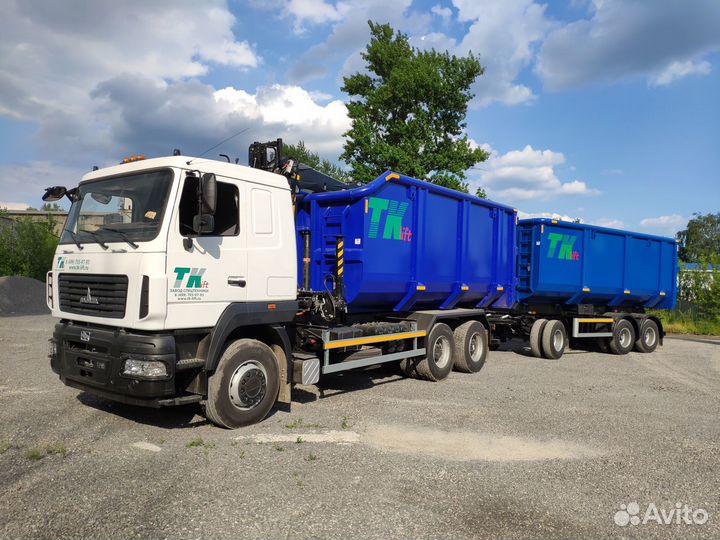 Кузов для ломовоза 28м3 из стали 09Г2С