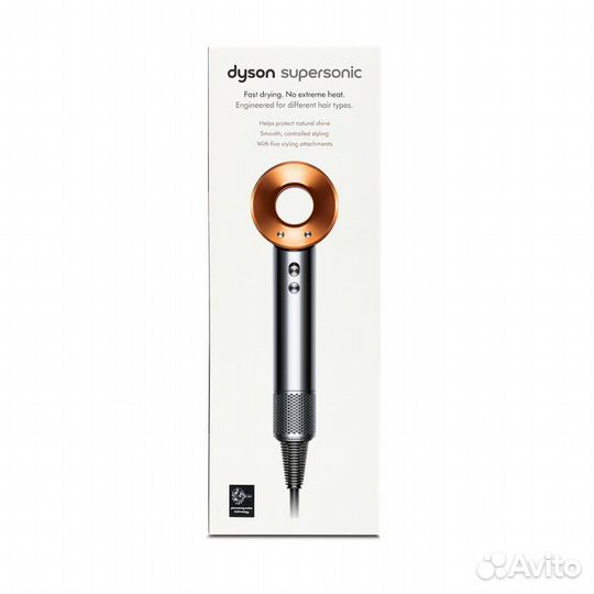 Фен Dyson Supersonic HD07 никель / медь оригинал