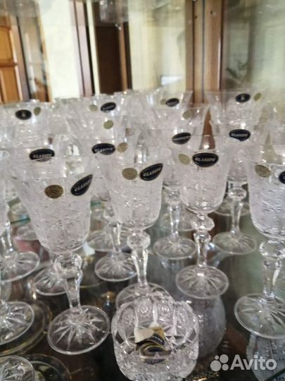 Фужеры Богемия