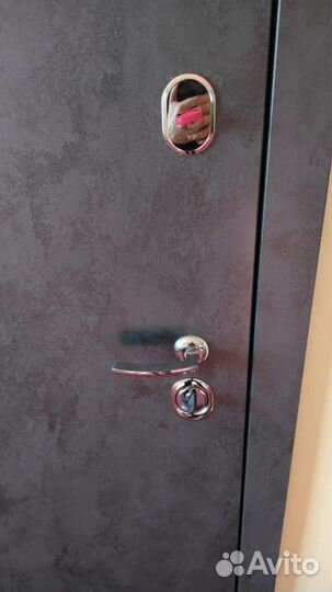 Дверь входная с зеркалом