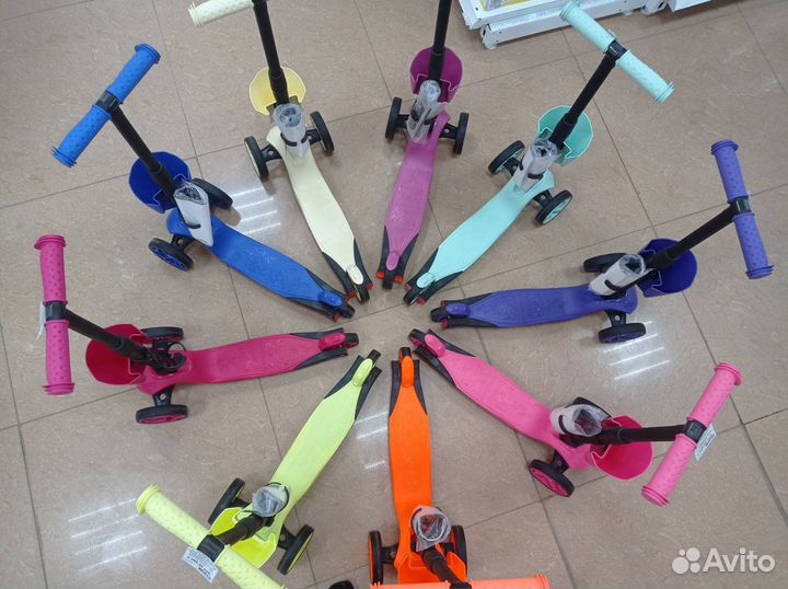 Самокат 3-х кол. Alfa mini XR