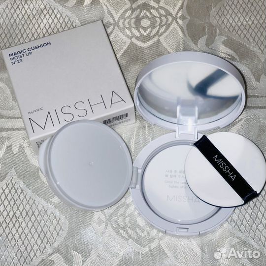 Кушон Missha 21 23 тон белый розовый красный
