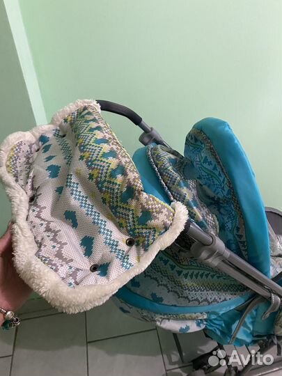 Детские санки коляска