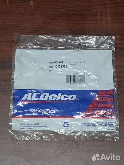 40-694 10129565 Прокладка ACDelco