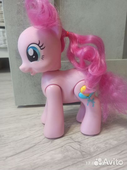 My little pony Пинки пай шарнирная с голосом