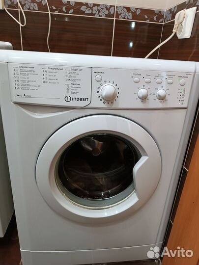 Стиральная машина indesit узкая