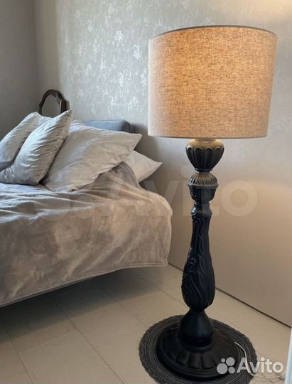 Торшер напольный низкий без абажура