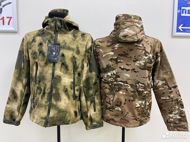 Тактическая куртка shark skin soft shell