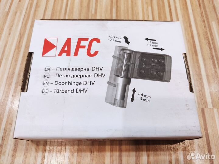 Петля дверная для пвх DHV 140 кг белая astex